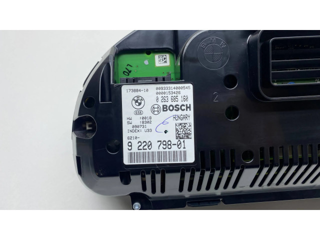 Přístrojová deska BMW 7 F01 F02 F03 F04 2010 9220798, 0263685160