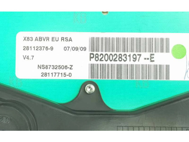 Přístrojová deska  Nissan Primastar 2009 8200283197E, 8200283197  