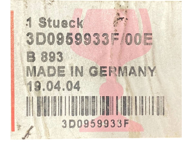 Блок комфорта 3D0959933F   Volkswagen Phaeton   