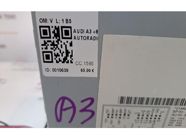 Турбина Радио/ проигрыватель CD/DVD / навигация Audi A3 S3 8P  8P0035186S, 8P0035186S         