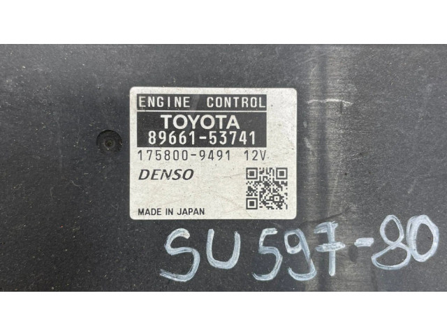 Блок управления двигателя 8966153741, 1758009491 Lexus IS 220D-250-350