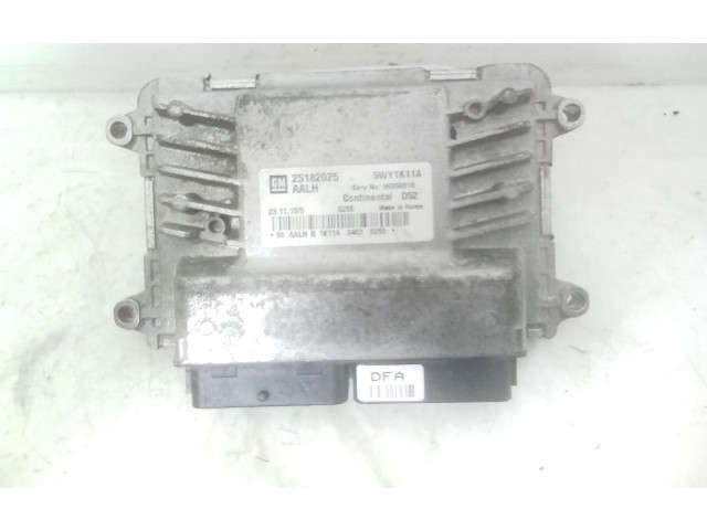 Блок управления двигателя 25182025, 25182025   Chevrolet Spark