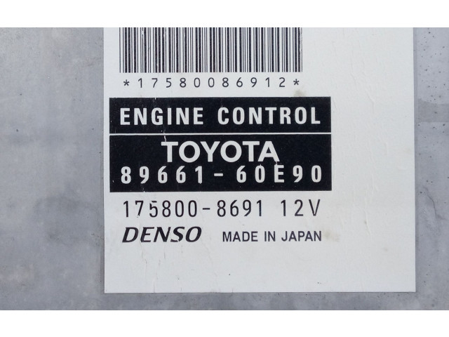 Řídící jednotka 8966169E90, 1758008691 Toyota Land Cruiser (J100) 2006