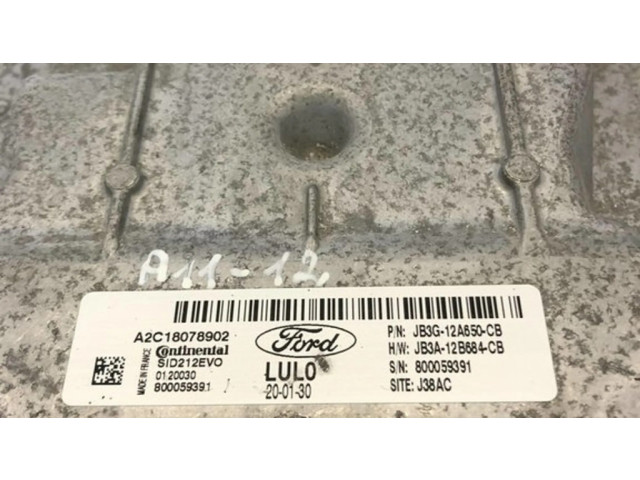 Блок управления двигателя A2C18078902, JB3G12A650CB   Ford Ranger