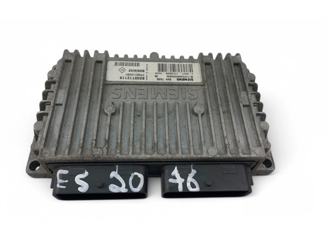 Блок управления коробкой передач 8200112119, S105280026B Renault Clio II