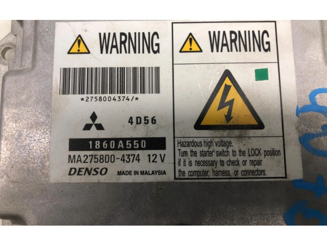 Řídící jednotka 1860A550   Mitsubishi L200 2006