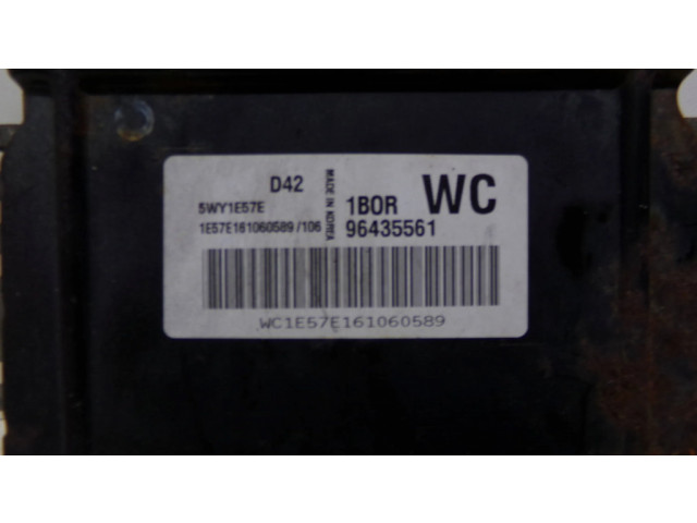 Řídící jednotka 96435561, 5WY1E57E   Chevrolet Aveo 2006