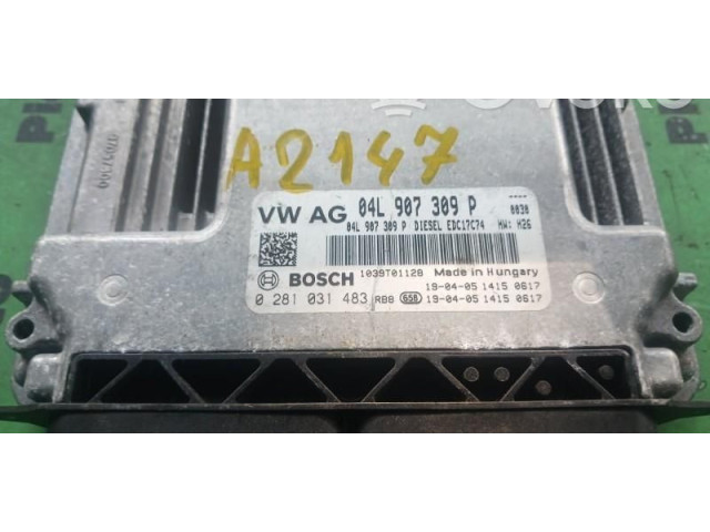 Řídící jednotka 0281031483, 04L907309P Volkswagen Tiguan 2017