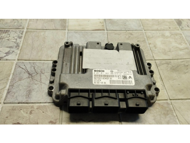Блок управления двигателя 0281011863, 96559435BQ   Citroen C4 I