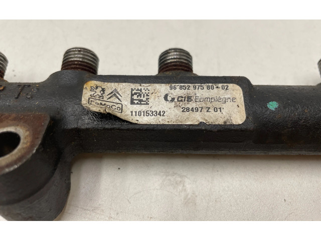 Топливная рампа 9685297580, 110153342   Volvo C30  