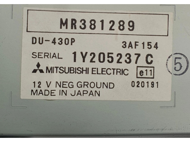 Дисплей    MR381289   Mitsubishi Space Star