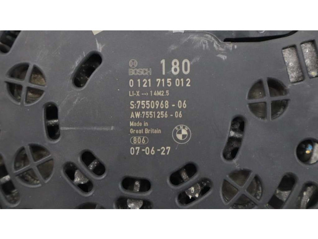 Генератор 12317555926, 0121715012 BMW X3 E83