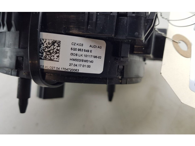 Подрулевой шлейф SRS 5Q0953549E, 5Q0953549E   Audi A3 S3 8V