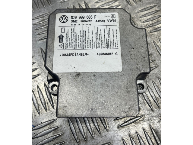 Блок подушек безопасности 1C0909605F, 5WK43131   Skoda Roomster (5J)