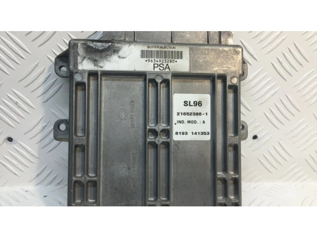 Блок управления двигателем Блок управления 9634923280 Citroen Xsara