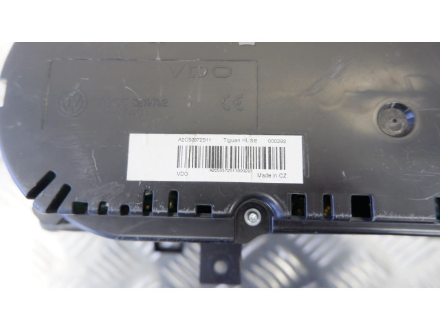 Přístrojová deska Volkswagen Tiguan 2009 5N0920971E, 5N0920971E