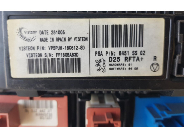 Блок управления климат-контролем    Peugeot 406