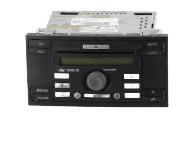 Радио/ проигрыватель CD/DVD / навигация Ford Fiesta  2006 - 2008 года 1927597      