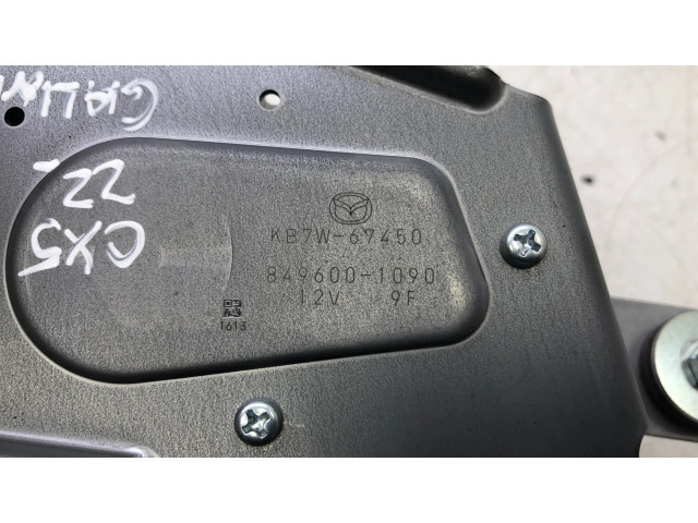 Моторчик заднего дворника KB7W67450, 7496001090 Mazda CX-5 II