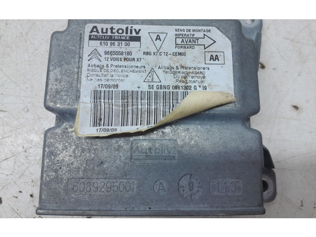 Airbagsteuergerät 9665558180 Citroen C5