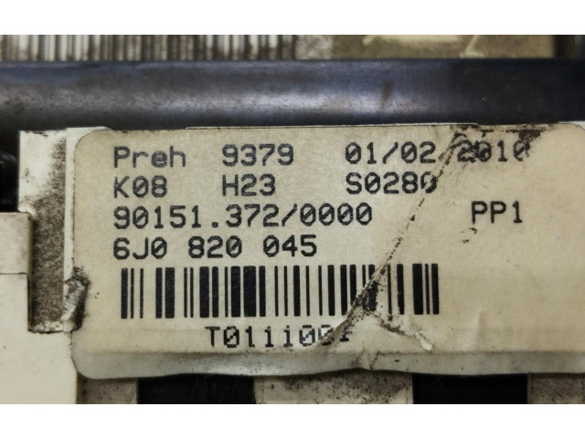 Блок управления климат-контролем 6J0820045   Seat Ibiza IV (6J,6P)