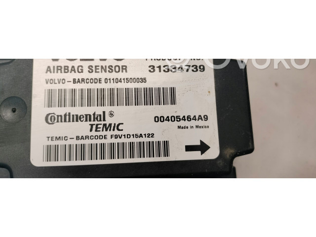 Блок подушек безопасности 31334739 Volvo C70