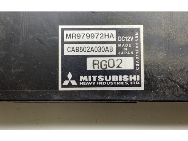 Блок управления климат-контролем MR979972HA, BG02   Mitsubishi Outlander