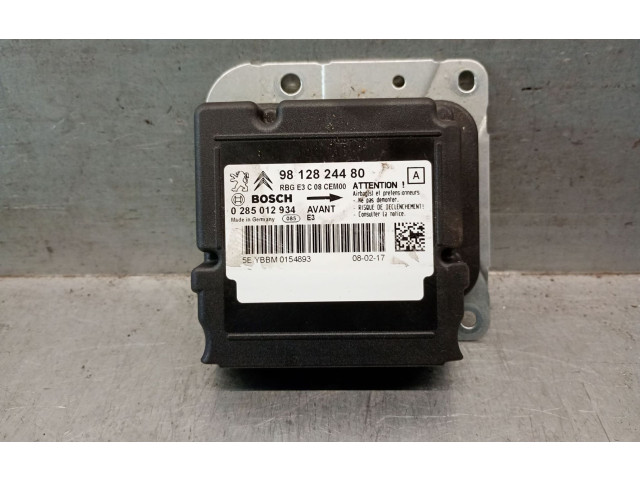 Блок подушек безопасности 9812824480, 0285012934BOSCH Citroen C4 Cactus