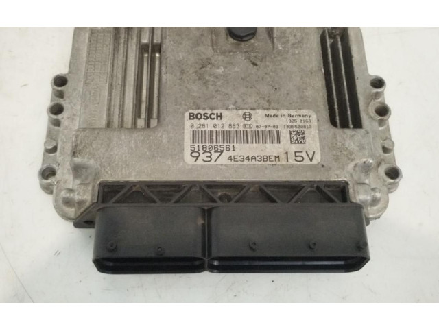 Блок управления двигателя 0281012883, 937 Alfa Romeo GT