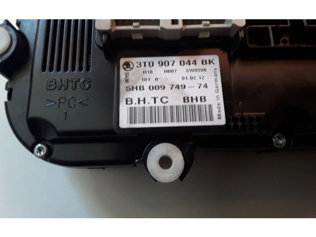 Модуль блока управления кондиционером 3T0907044BK Skoda Octavia Mk2 (1Z)