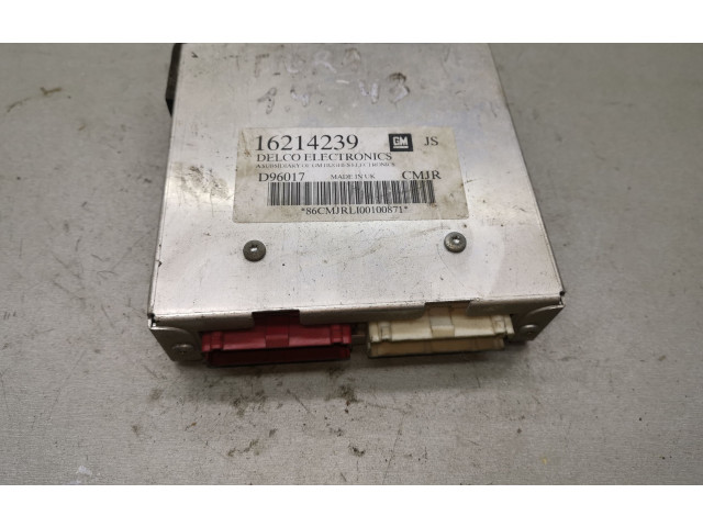 Řídící jednotka 16214239 Opel Tigra A 1998