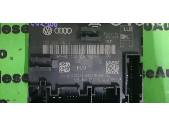 Блок комфорта 4G8959792J, 4G8959792J. Audi A6 C7