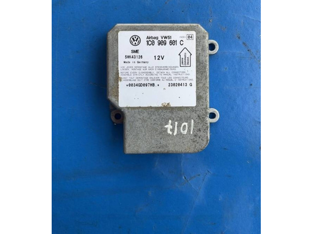 Блок подушек безопасности 1C0909601C Skoda Fabia Mk1 (6Y)