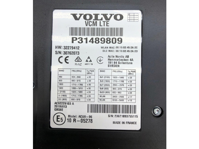 Блок управления голосом Volvo XC40