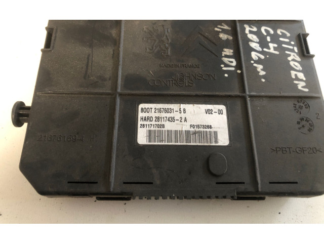 Блок комфорта 216760315B, 281171702B   Citroen C4 I Picasso   