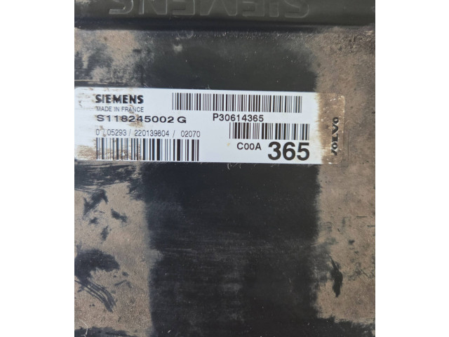 Блок управления двигателя S118245002G, P30614365 Volvo S40, V40
