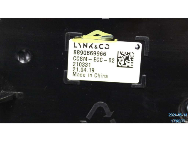 Блок управления кондиционера воздуха / климата/ печки (в салоне) 8890669966 Lynk & co 01