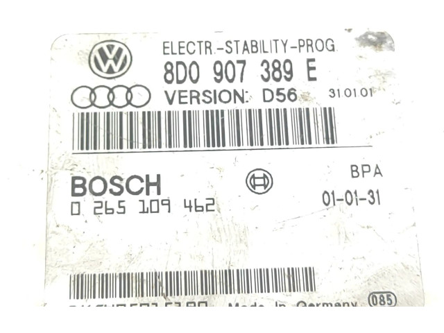 Блок управления АБС 8D0907389E, 0265109462   Audi A6 S6 C5 4B