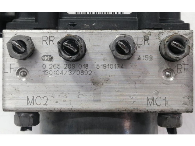 Pojistková skříňka Блок ABS 51910174 Fiat Punto (199) 2013