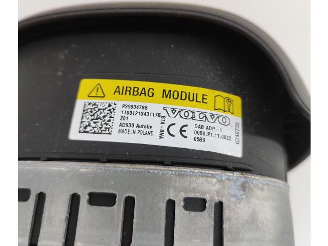 Подушка безопасности водителя 39834785, P39834785   Volvo XC90