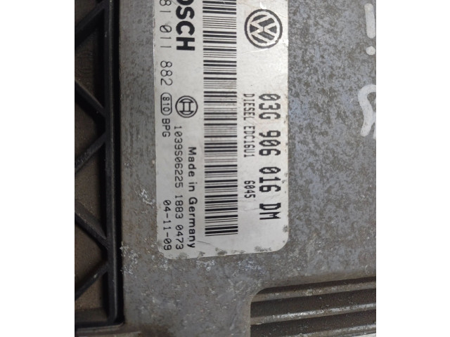 Řídící jednotka 03G906016DM, 1039S06225 Volkswagen Caddy 2005