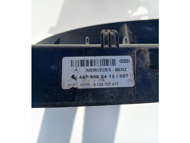 Вентилятор радиатора     A4479060412, 0130707417    Mercedes-Benz V Class W447 