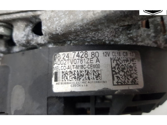 Генератор 9824742880, 9824742880 Opel Combo E