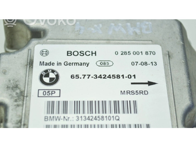 Блок подушек безопасности 3424581   BMW X3 E83