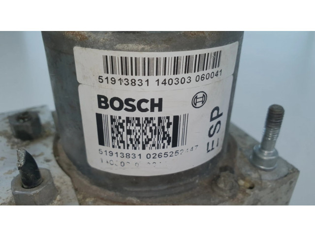 Jednotka ABS 51913831, 0265252447   Fiat 500 Abarth 2010