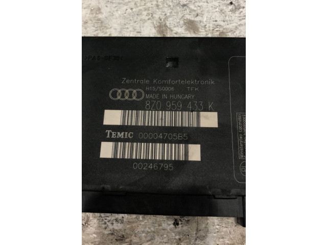 Блок комфорта Audi A2