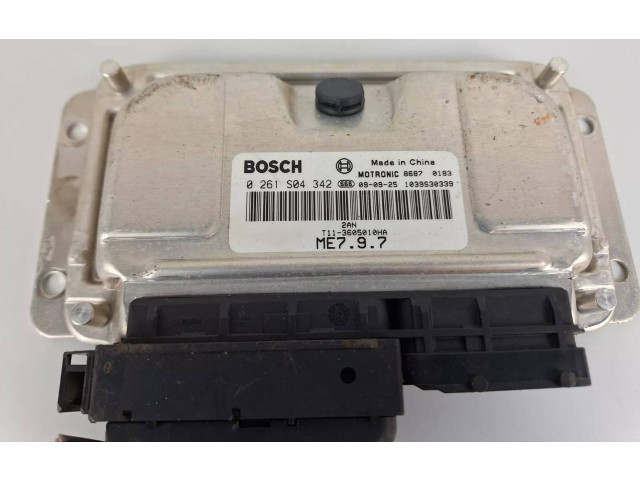 Блок управления двигателем Блок управления T113605010HA Chery Tiggo