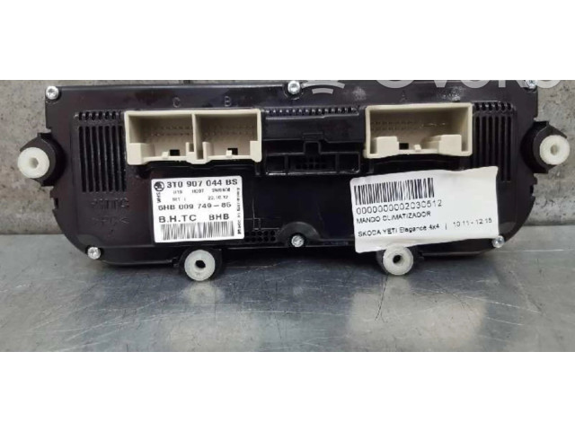 Блок управления климат-контролем 3T0907044BS, 3T0907044BS   Skoda Yeti (5L)