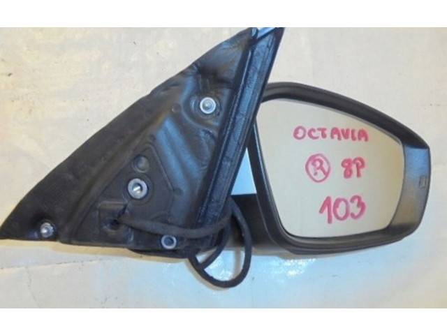 Зеркало электрическое Skoda Octavia Mk3 (5E) 2013 - 2019 года