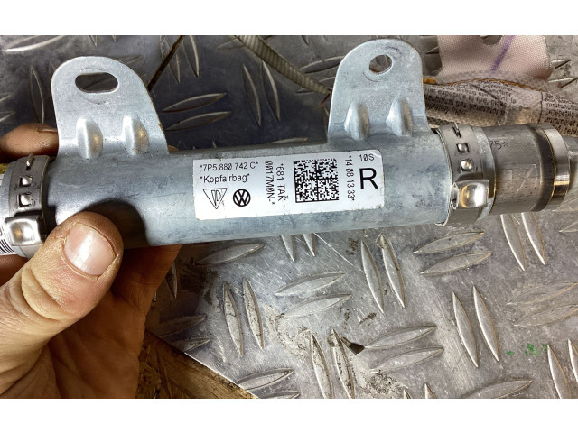 Надувная подушка для крыши 7P5880742C Porsche Cayenne (92A)